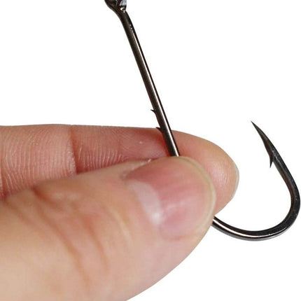 Vishaken - met Oog - 100 stuks - 10 Maten - Hengelsport Accessoires