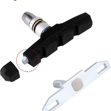 3 set Universele Rubberen Fiets V Remblokken Set - 3 Paar – 6 Stuks – 70mm | Rubber Remblokjes | Fietsen Remblok | Remblokkenset | Remblokset Geschikt voor Mountainbike, Stadsfiets, Vouwfiets en Tourfiets