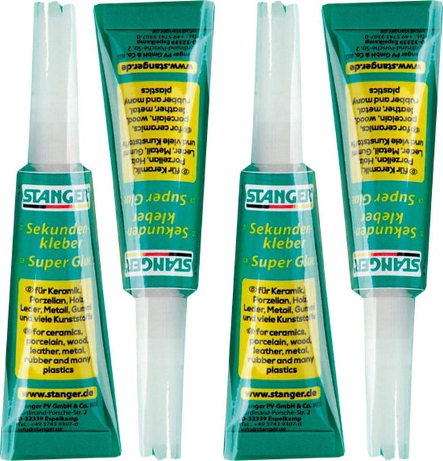 4 X Superlijm , super glue extra strong 3 gram per tube 4 X Superlijm , super glue extra strong 3 gram per tube - Secondelijm voor alle doeleinden - Secondelijm - secondelijm - seconde - Superglue - Tube 12 gram