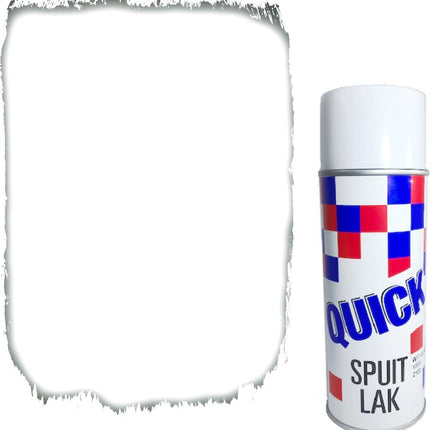 Spuitverf - Transparant - 400 ML - Wit Mat 3118
