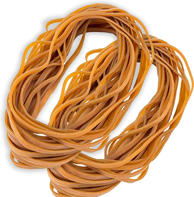 200x elastiekjes rubber met verschillende maten - Hobby & knutsel materiaal