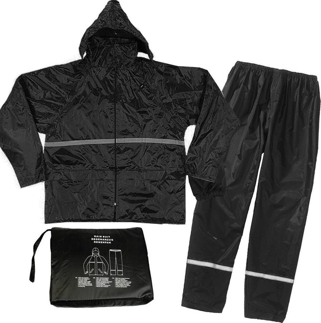 Regenpak maat XL - Regenpak - Basic Rainsuit - Unisex - Regenpak dames en heren - regenpak maat XL- Regenpak kopen