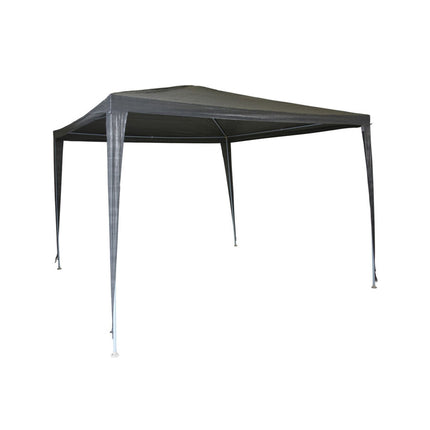 Stevige Opblaasbare Feesttent - Grijze Partytent voor Tuinfeesten - Incl. 4 Spanlijnen | Stalen Frame | 3x3x2.45m