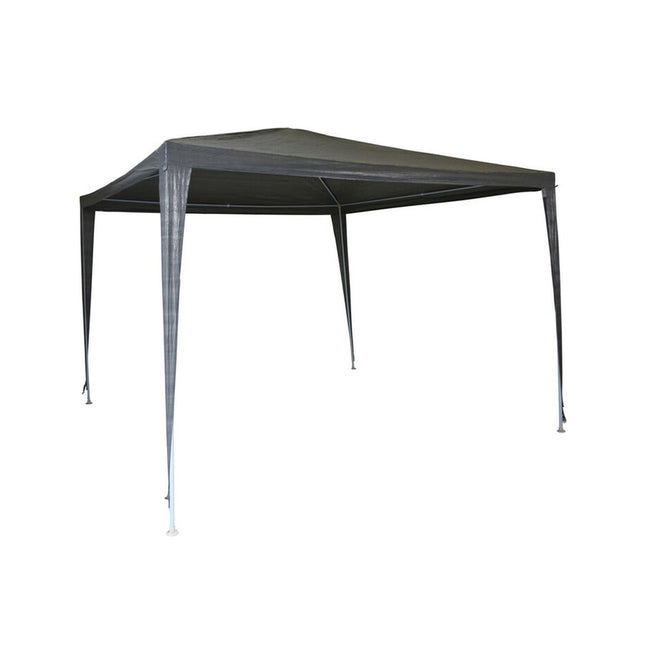 Stevige Opblaasbare Feesttent - Grijze Partytent voor Tuinfeesten - Incl. 4 Spanlijnen | Stalen Frame | 3x3x2.45m