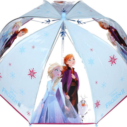 Kinderparaplu - Frozen Kinderparaplu's - Disney Frozen Kinderparaplu 60cm - Paraplu - Paraplu kopen - Paraplu kind - Paraplumerk - automatische paraplu - Transparant paraplu - Kinder paraplu - Paraplu - Disney Frozen elsa & anna frozen