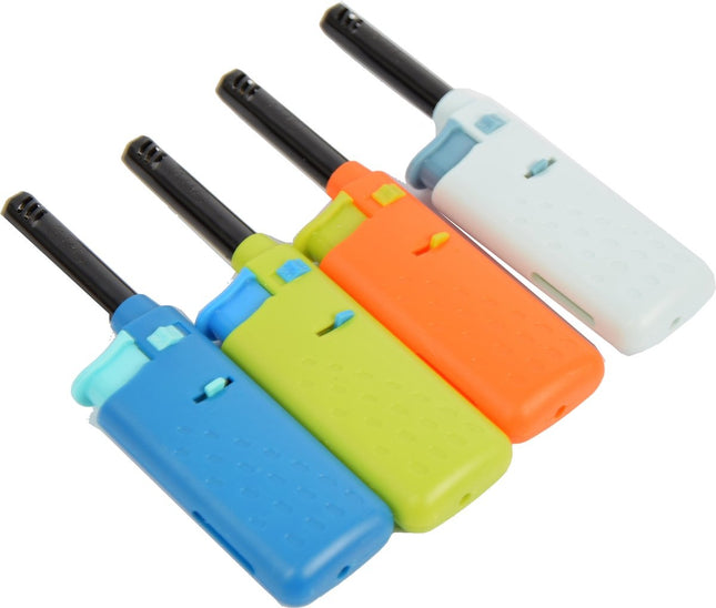 Elektrische keuken aansteker - Gasaansteker -Mini aansteker 4 stuks - Blauw - Licht blauw - groen - oranje