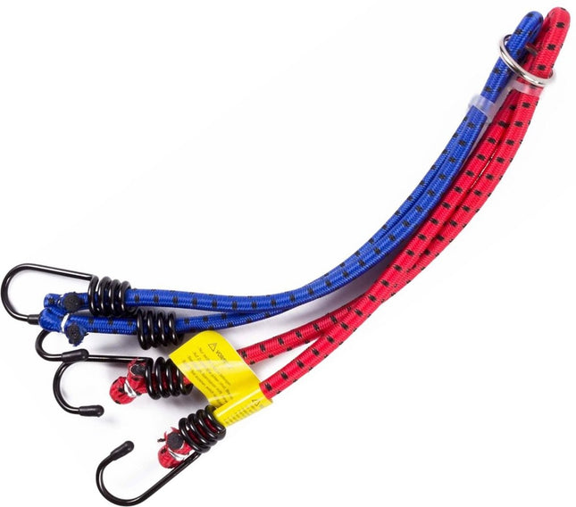 snelbinders - Spinbinder - snelbinders - snelbinder 60cm - snelbinder fiets - 2 armen - Uni- bagagespin -spinbinder met twee elastische armen - Elastische binders - met haak- Haak - Binders