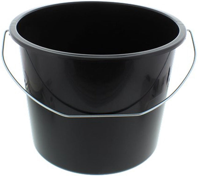 12 liter bouwemmer, emmer met handvat, oogstemmer, poetsemmer, wateremmer, cementemmer, mortelemmer