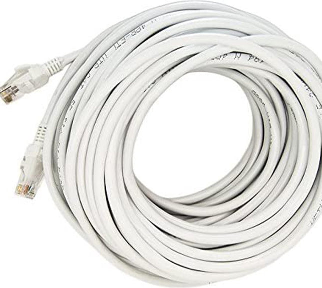 Discountershop® RJ45 Cat-5e Network Ethernet Cable (30 Meter) 30 meter LAN / Netwerkkabel / Internet kabel / UTP Kabel / CAT5E