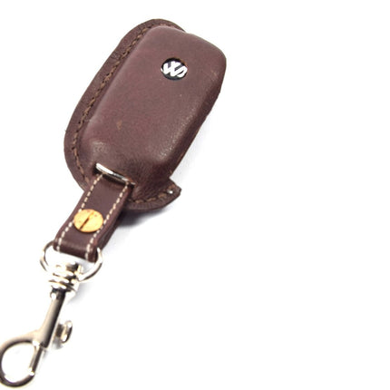Handgemaakt Volkswagen Sleutel Cover | Leren sleutelhoesje | beschermhoesje | autosleutel
