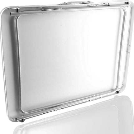 Klaptafel 80x60x70cm - Weerbestendige Inklapbare Campingtafel voor Buiten - Opvouwbare Tuintafel met Handvat voor 1-2 Personen - Stevige Vouwtafel