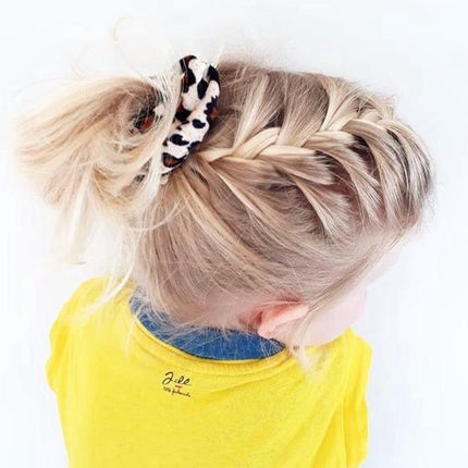 Haarelastiek - Musthave Haaraccessore Scrunche Pack – Luxe kwaliteit – Elastiekje – Elastiek – Haarwokkel – Haarverzorging – Haarelastiekjes – Haarwikkel Scrunchies pluche stof pack Haaraccessoire Vrouwen - 6 stuks Natural Colors Haarwokkel