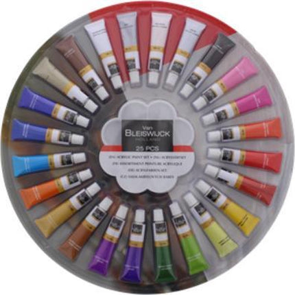 Acrylverf Set Van Bleiswijck Holland - 25 Delig - 12 ML | acryl verf Set
