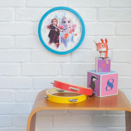 Frozen Elsa & Anna Klok| Frozen wandklok | Frozen II Klok | Speelgoed Frozen Elsa & Anna | Disney Frozen