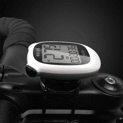 Fietscomputer IPX6 - USB oplaadbaar - Fietscomputer 1.6 inch mono LCD