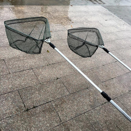 3x Visnet - vissennet - schep - Schepnet Opvouwbaar Aluminium 180 cm