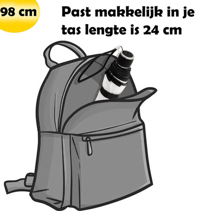 Transparante Koepelparaplu met Haak 2 stuks in de verpakking : Stijlvolle Bescherming tegen de Elementen, Handig Handopeningssysteem, Windbestendig - Ø 98 cm