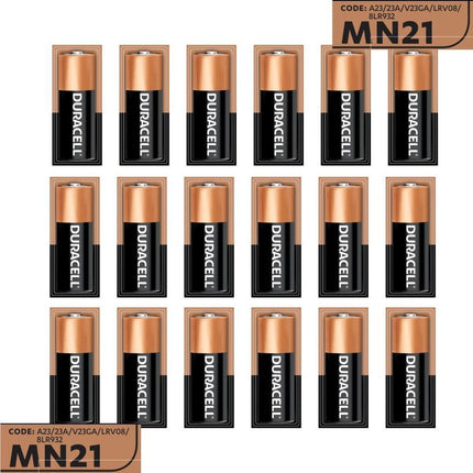 Duracell 18 stuks BATTERIJ MN21/A23 - 12 V Long lasting - Langdurig 18 stuks