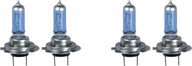 Voltage Automotive H7 Koplamp Gloeilamp Blue Eagle Helderder Upgrade voor Grootlicht Dimlicht Driving Mistlamp (paar)- H7 autolampen - H7 - 12V 55W - 4 Stuk | Blauw