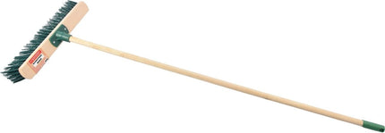 Bezem 40 cm inclusief staal 120 cm groen Huishouden Bezem stevig