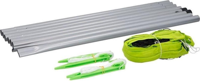 Dunlop multifunctioneel sportnet - lengte 609 cm - volleybal-, badminton-, en tennisnet