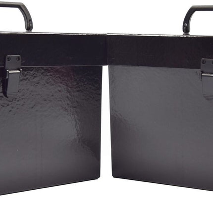 2 stuks Map Met Handvat - Bestandsmap - Sorteermap - Officemap - Documentenmap - Archiefkast/koffer 36x26x 10 cm - Kantoor - Map - Papier - Office - Kantoor accessoires - Office mapping - Bureau - Office mappen - Kantoorartikelen