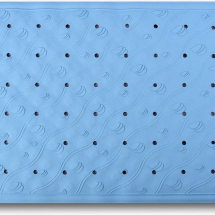 Zacht en Veilig: Blauwe Rubberen Douchemat | Anti-Slip Badmat voor Ultiem Comfort