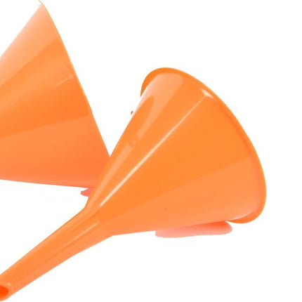 Trechterset oranje 4-delig - Trechter set - Trechter Olie-, Zuur en Brandstofbestendig (50mm75mm95mm115mm) 4 X 4-delige - 