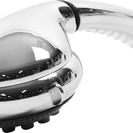 Douchekop Incl. Slang 1.5 Meter - 7 standen - 1/2'' - Handdouche 1st. ø 8cm chroom - Douche Kop - Doucheset met Douchekop, wandhouder en slang met 7 sproeistand - Douche kop met slang set - Douchekoppen - Douchekop Roestvrij - 7 Functies - 150 cm