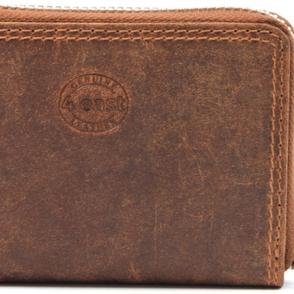 Portemonnee - portemonnee dames - portemonnee heren - portemonnee pasjes - Portemonnee creditcard - Portemonnee met creditcardhouder - 4E-459 -creditcard portemonnee - Lederen portemonnee - Creditcardhouder - Cognac - Camel - RFID Protected Anti skim