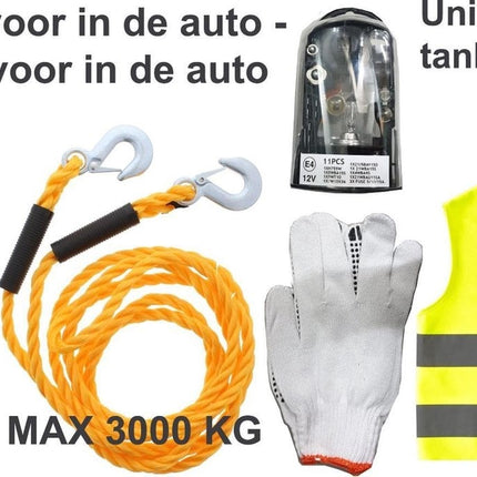 Auto - Auto noodset - Noodset voor je auto - Pechtas - Noodset voor in de auto - 40 delig