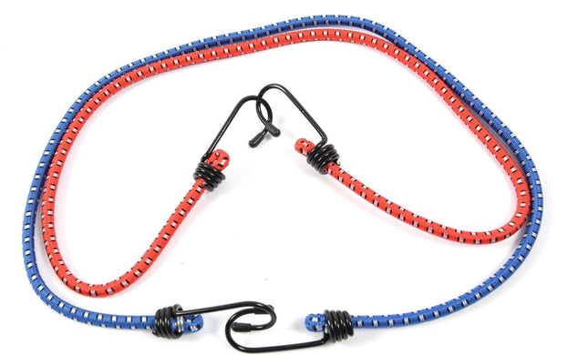 Snelbinders - Spinbinder - snelbinders - snelbinder 80cm - snelbinder fiets - 2 armen - Uni- bagagespin - spinbinder twee elastische armen - Elastische binders - met haak- Haak - Binders