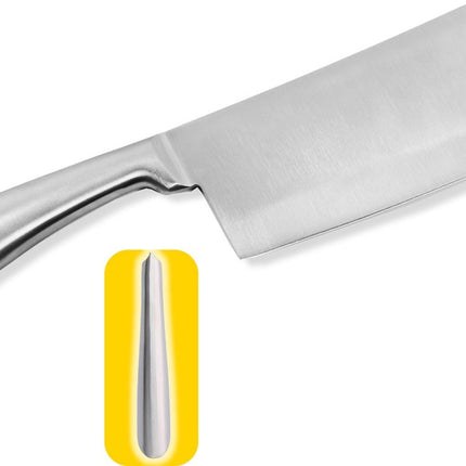 Hakmes 2 stuks multifunctioneel RVS Mes van 31cm gewicht van 268 gram : De Ultieme Snijkracht voor Hakken, Koken en Vlees