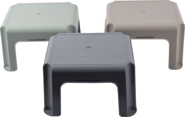 Kinderkrukje - opstapkrukje - kruk - kids stool - krukje - step stool - Groen,Beige,Blauw - tot max 50 kilo  