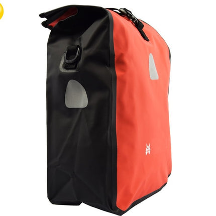 Enkele fiets tas 16 liter fietstas 2 stuks met inhoud van 16 Liter afmeting 27x 14 x 49cm -Let op fietstas enkel 16 Litre