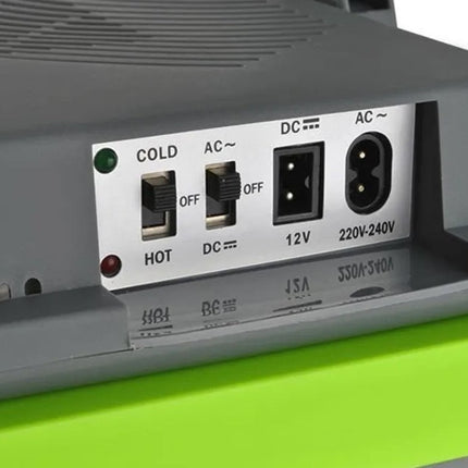 Elektrische Koelbox - 25L - AC/DC - 12V/230V - Blauw Koelt én verwarmt, dus ook handig als je eten warm wilt houden.