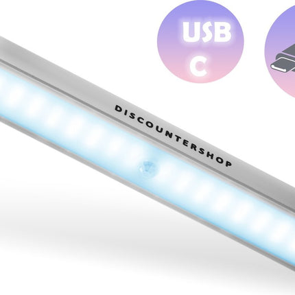 Kastverlichting met Bewegingssensor | 60 LED Oplaadbare Batterijweergave | Draadloos
