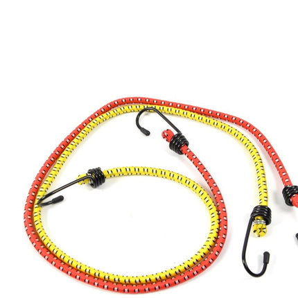 snelbinders - Spinbinder - snelbinders - snelbinder 80cm - snelbinder fiets - 2 armen - Uni- bagagespin - spinbinder met twee elastische armen - Elastische binders - met haak- Haak - Binders
