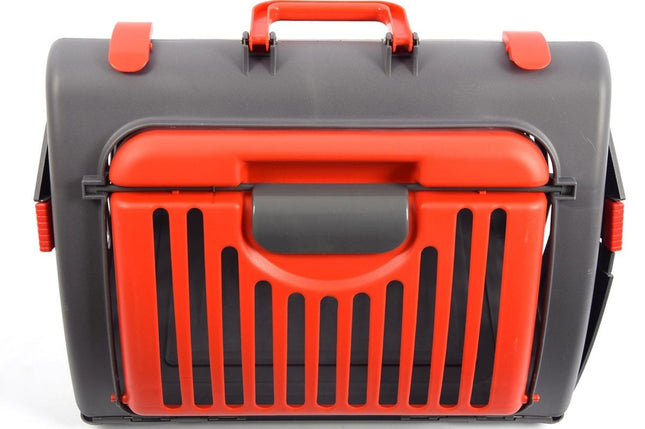 Transportbox voor uw Hond - Honden transportbox - transportbox hond opvouwbaar - hondentransportbox - transportboxen Goedkope transportboxen hond - Transportkooi - Rood