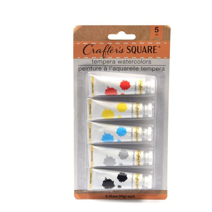 Tempera verf - kleurenset | Tempera kleuren - waterverf 5x 10ml