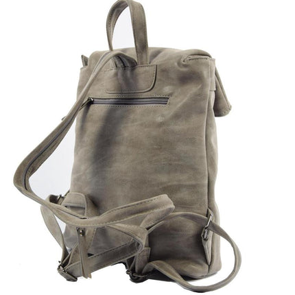 Bicky Bernard Rugzak 8 Litre - Schoudertas - Crossbodytas - tassen - tassen dames - tassen kopen - tassen hengsel - tassen grijs - Dames tas - handtas - handtassen - handtas dames - handtassen dames - handtas Grijs