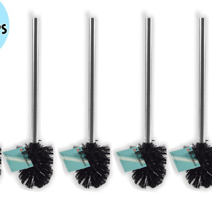 Losse toiletborstel universele RVS Toiletborstel Set - 6 Stuks WC-borstel WC Toilet Borstel Borstels Toiletborstels