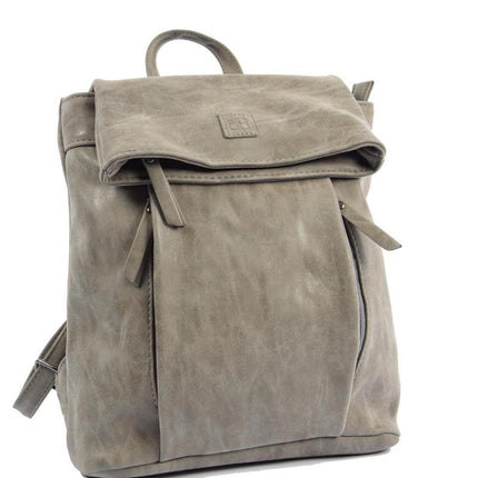 Bicky Bernard Rugzak 8 Litre - Schoudertas - Crossbodytas - tassen - tassen dames - tassen kopen - tassen hengsel - tassen grijs - Dames tas - handtas - handtassen - handtas dames - handtassen dames - handtas Grijs
