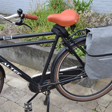 Fietstas, schoudertas en shopper in één 49x45x18 cm