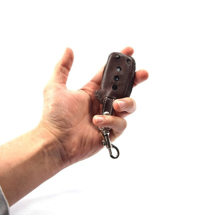 Handgemaakt Volkswagen Sleutel Cover | Leren sleutelhoesje | beschermhoesje | autosleutel