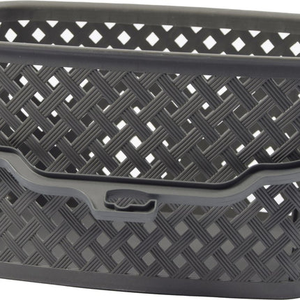 Discountershop® Wasknijpermandje Grijs 22 x 12,9 x 15 cm