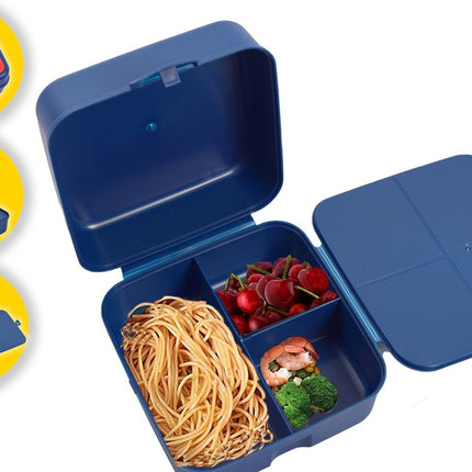 Spiderman Broodtrommel - Lunchbox voor Kinderen met 4 Compartimenten 