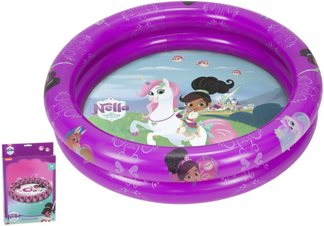 Zwembad kopen opblaaszwembad Nella de Ridder Prinses meisjes 90 cm PVC Paars