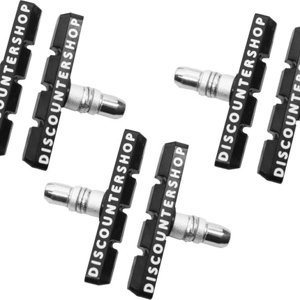 3 set Universele Rubberen Fiets V Remblokken Set - 3 Paar – 6 Stuks – 70mm | Rubber Remblokjes | Fietsen Remblok | Remblokkenset | Remblokset Geschikt voor Mountainbike, Stadsfiets, Vouwfiets en Tourfiets