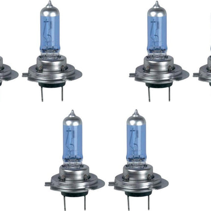 Voltage Automotive H7 Koplamp Gloeilamp Blue Eagle Helderder Upgrade voor Grootlicht Dimlicht Driving Mistlamp (paar)- H7 autolampen - H7 - 12V 55W - 6 Stuk | Blauw